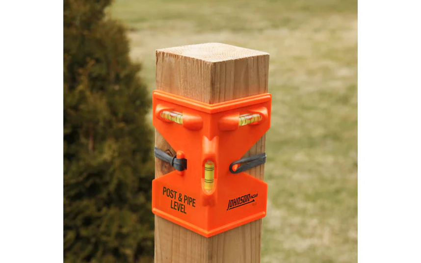 Johnson Level Post & Pipe Level - Orange - Image 2