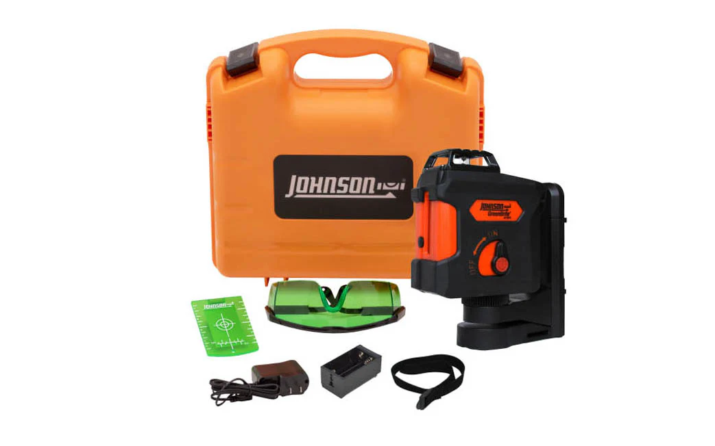 Johnson Level Self-Leveling 360° Laser with Plumb Line ~ 40-6676