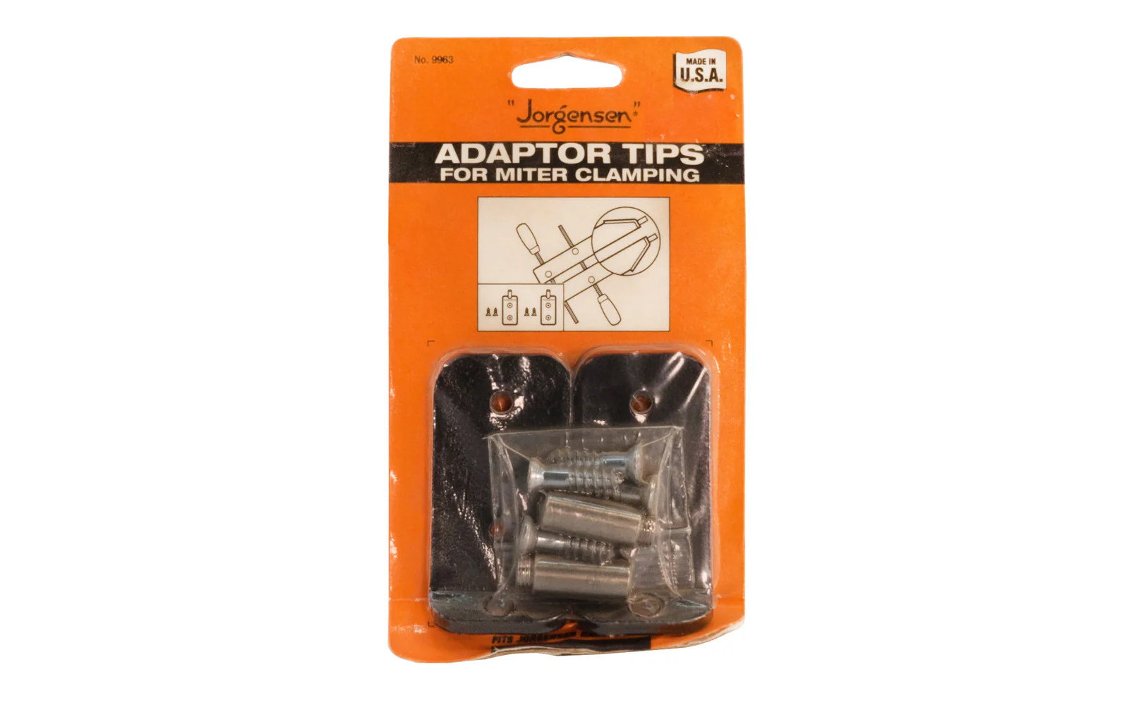 Jorgensen Adaptor Tips for Miter Clamping - 9963