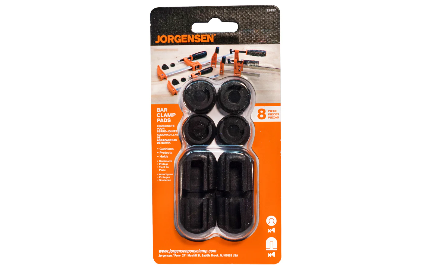 Jorgensen Bar Clamp Pads - Image 2
