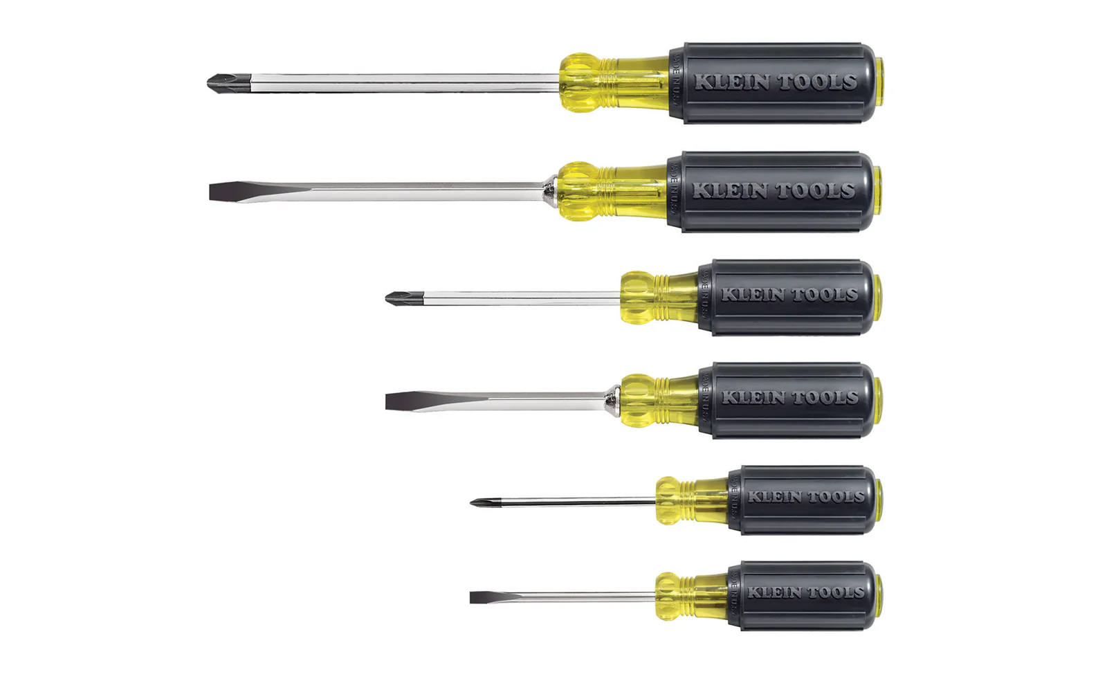 Klein 6-Piece Screwdriver Set ~ 85074