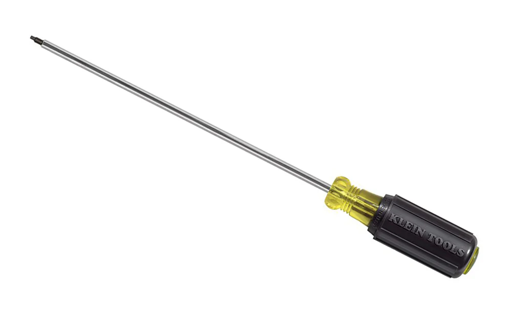 Klein No. 1 Square Recess Screwdriver - 8" Shank