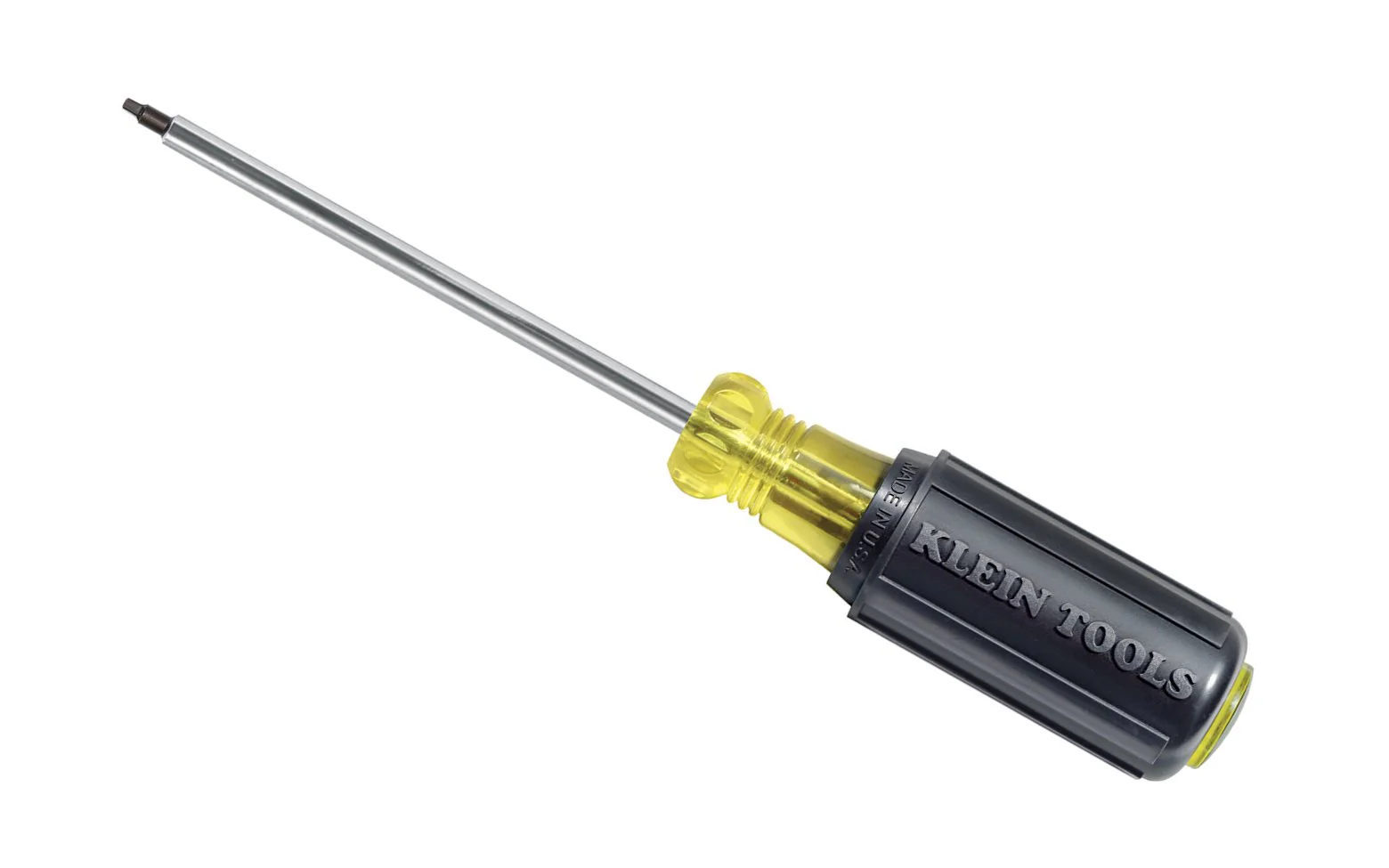 Klein No. 3 Square Recess Screwdriver - 4" Shank