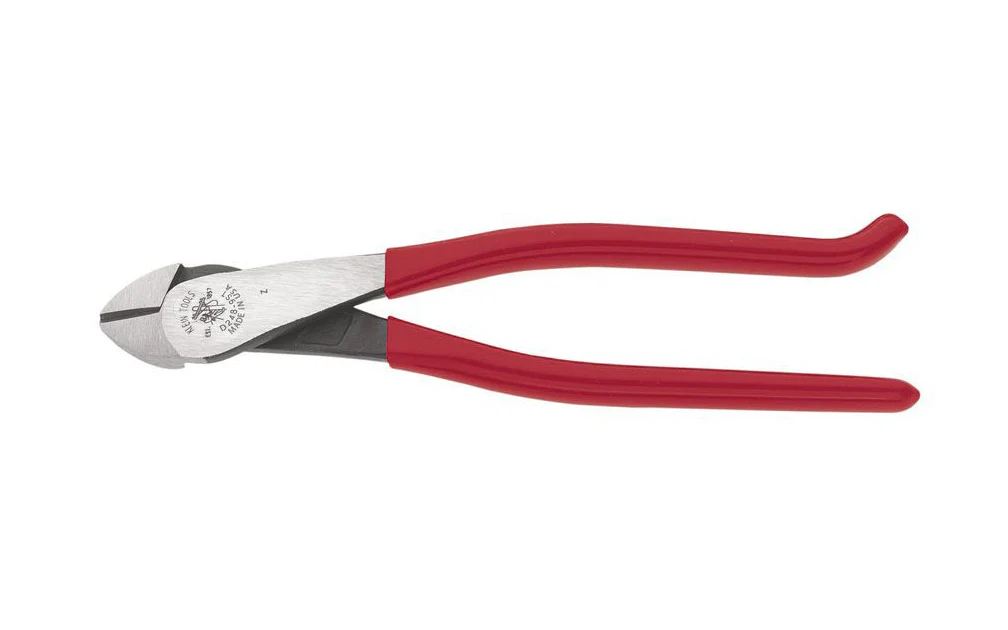 Klein Tools 9" Ironworker's Diagonal Cutting Pliers - Angled Head ~ D248-9ST - Image 6