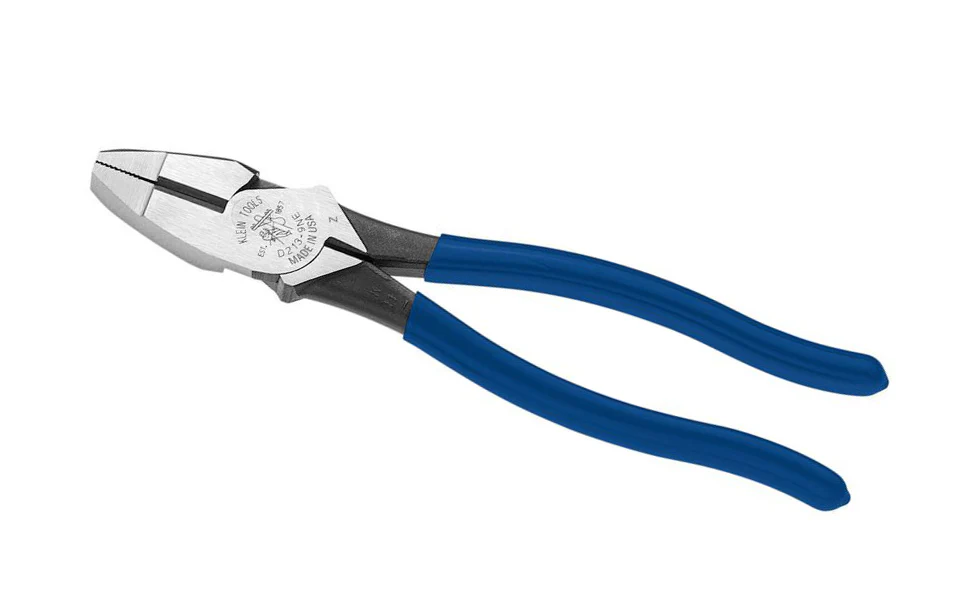 Klein Tools 9-1/4" Ironworker's Pliers - New England Nose ~ D213-9NE