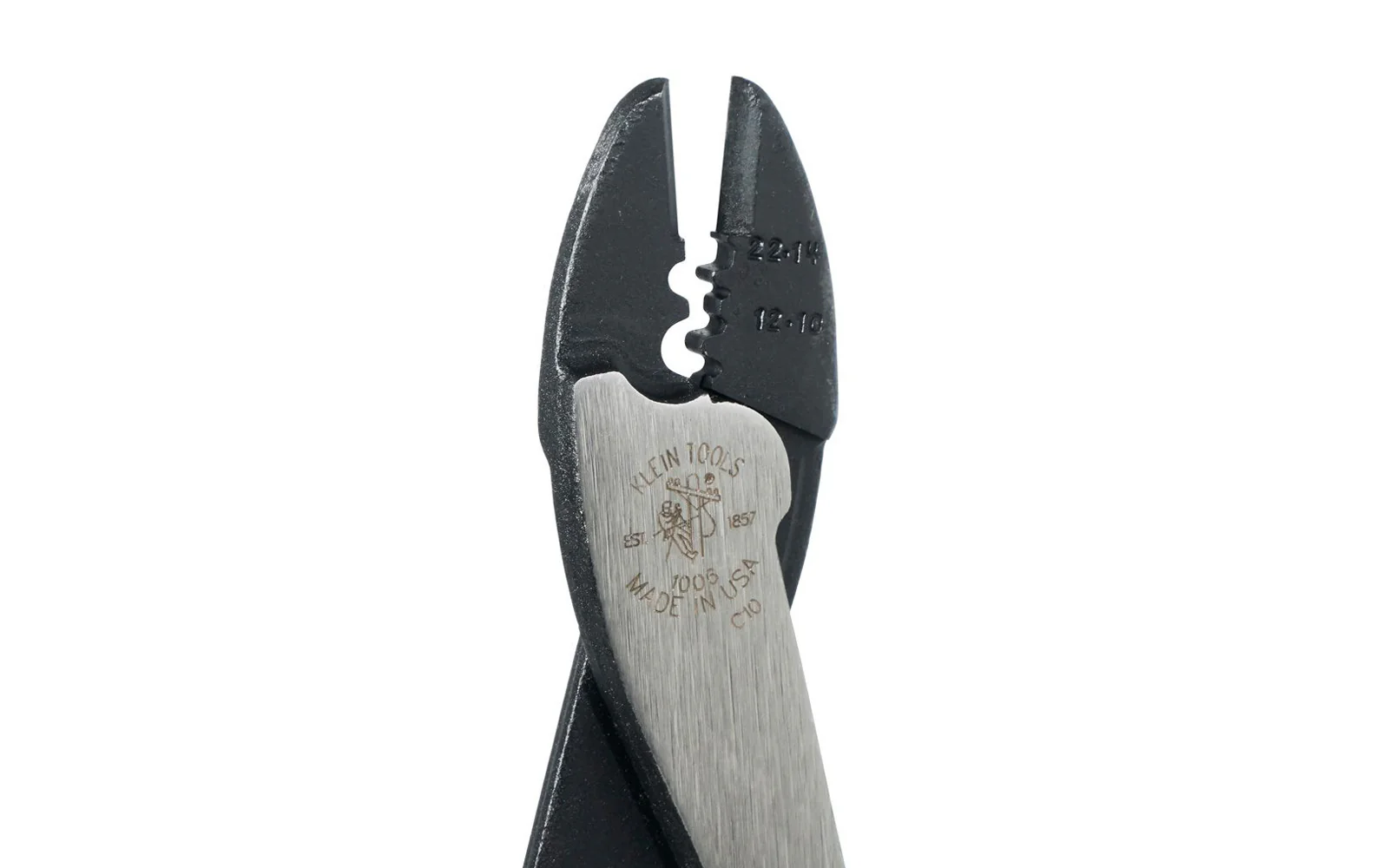 Klein Tools Crimping & Cutting Tool for Non-Insulated Terminals ~ 1006 - Image 4