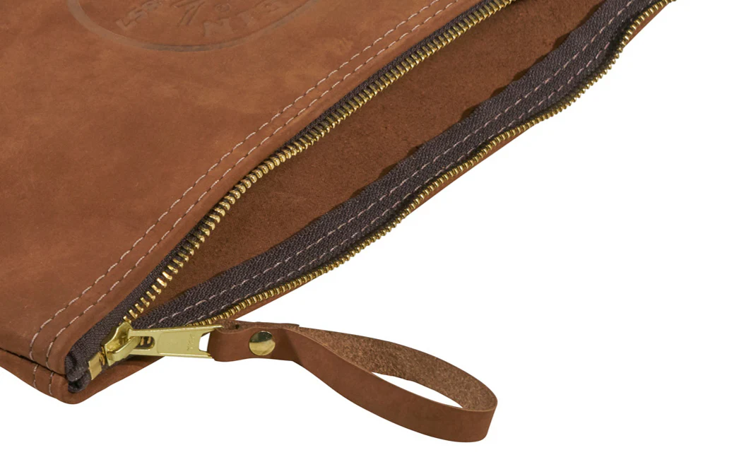 Klein Top-Grain Leather Portfolio Zipper Bag - 5136 - Image 2