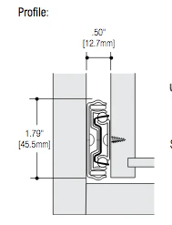 Knape & Vogt Side Mount Full Extension Soft-Close Drawer Slides - TT150 - Image 2