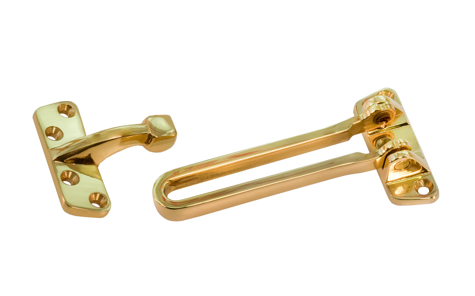 Lacquered Solid Brass Door Guard