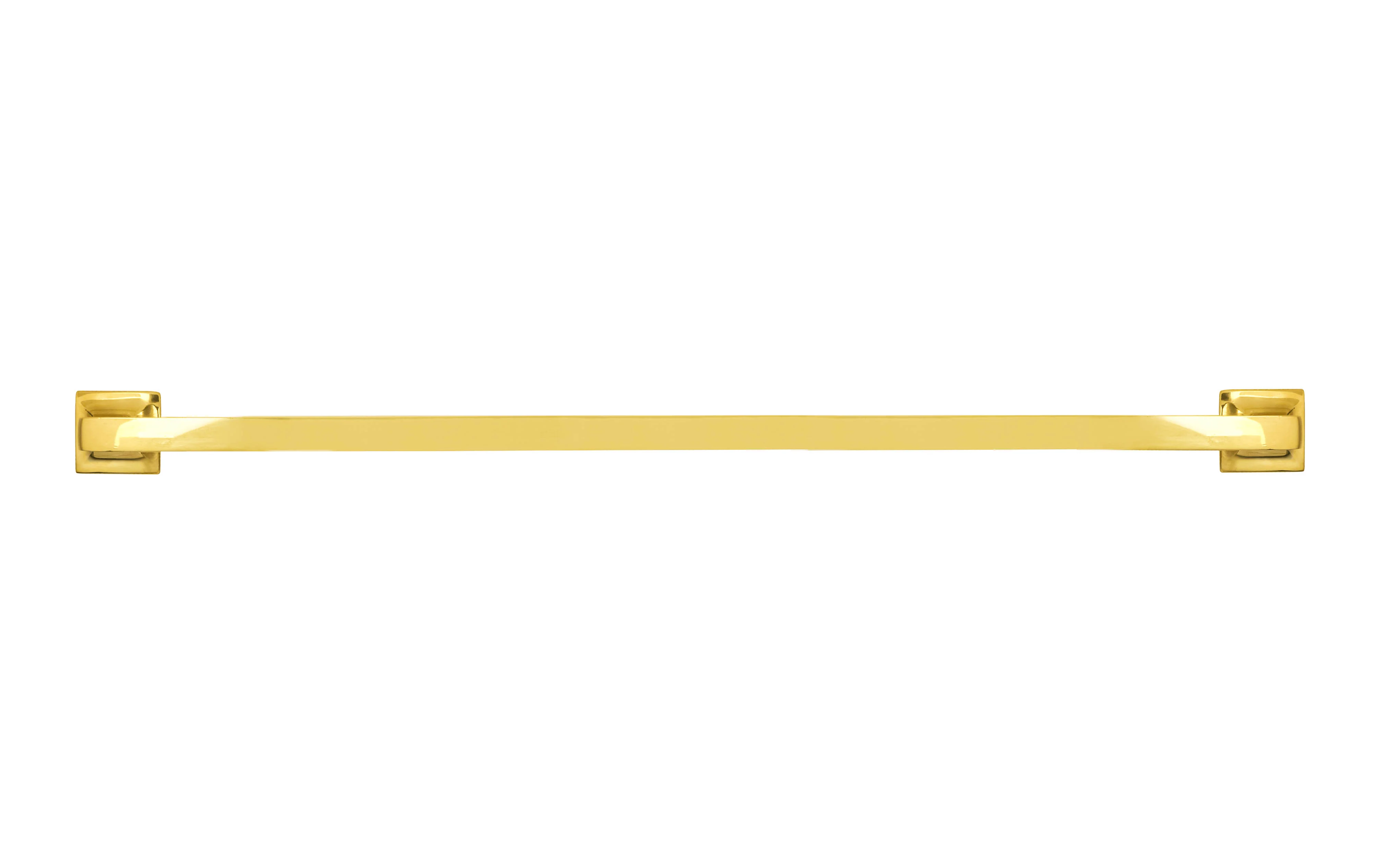Large Solid Brass Handle ~ 12" On Centers - Image 8