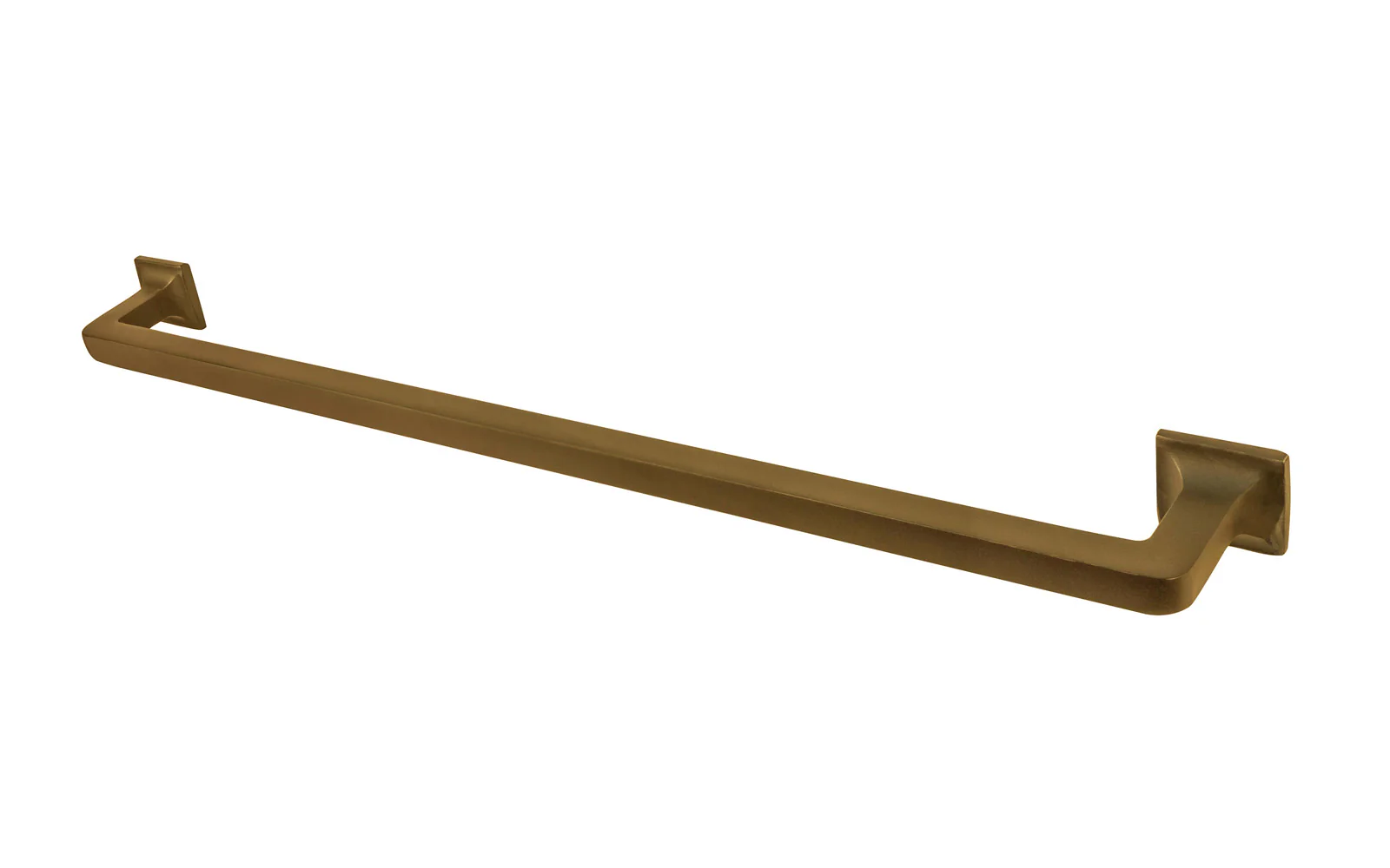 Large Solid Brass Handle ~ 12" On Centers - Image 9
