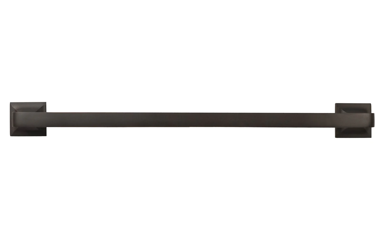 Large Solid Brass Handle ~ 8" On Centers - Image 2