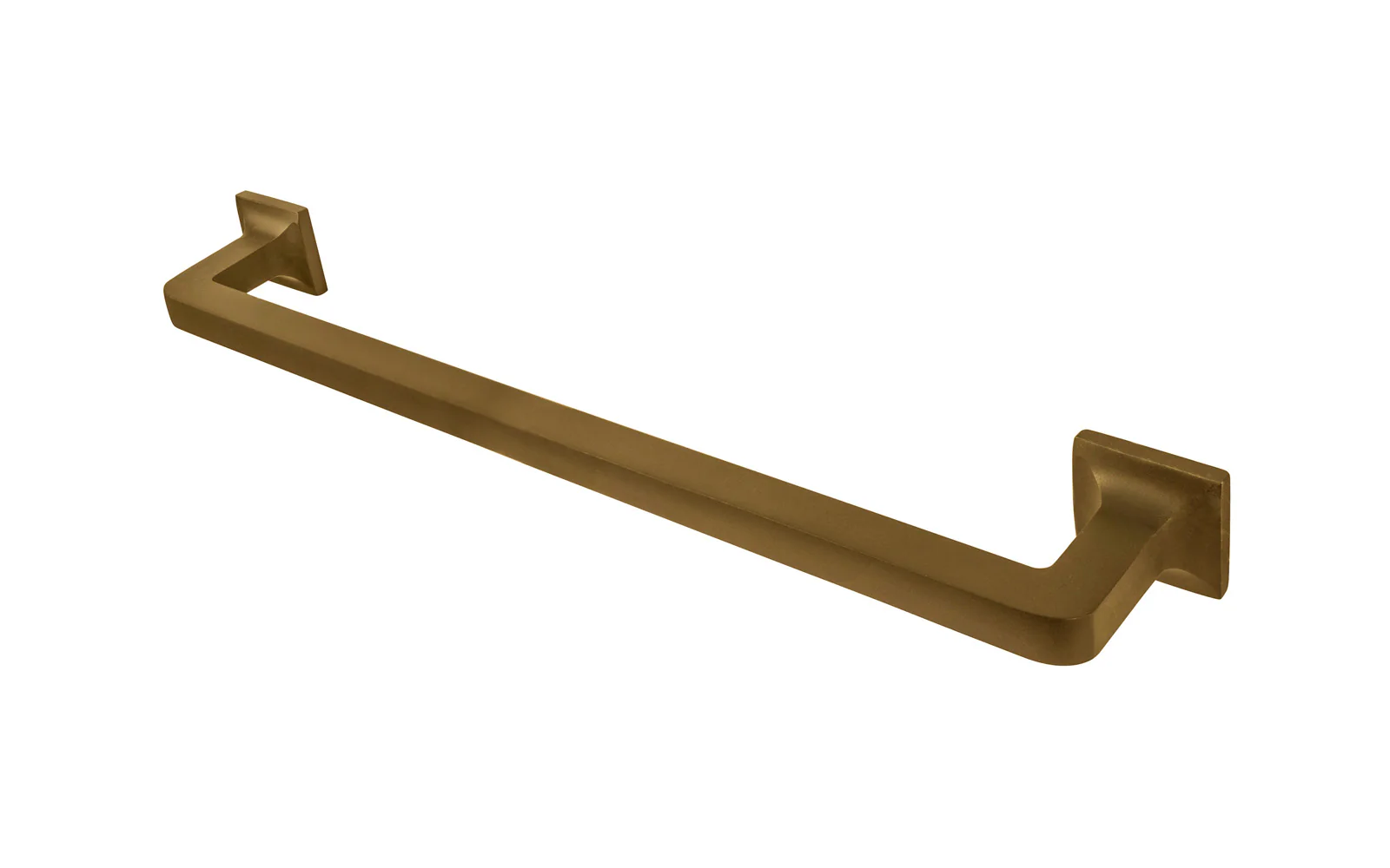 Large Solid Brass Handle ~ 8" On Centers - Image 6