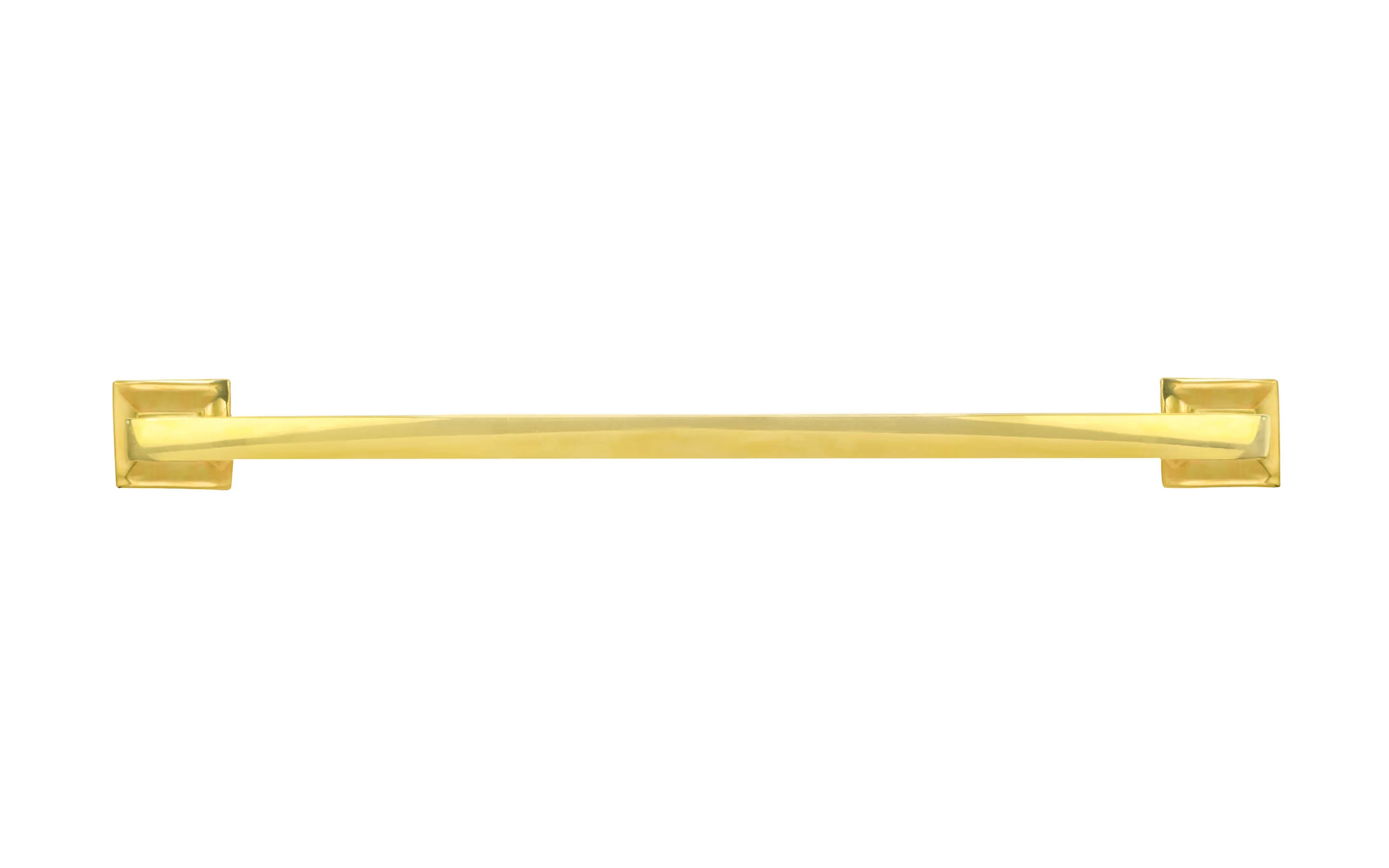 Large Solid Brass Handle ~ 8" On Centers - Image 9