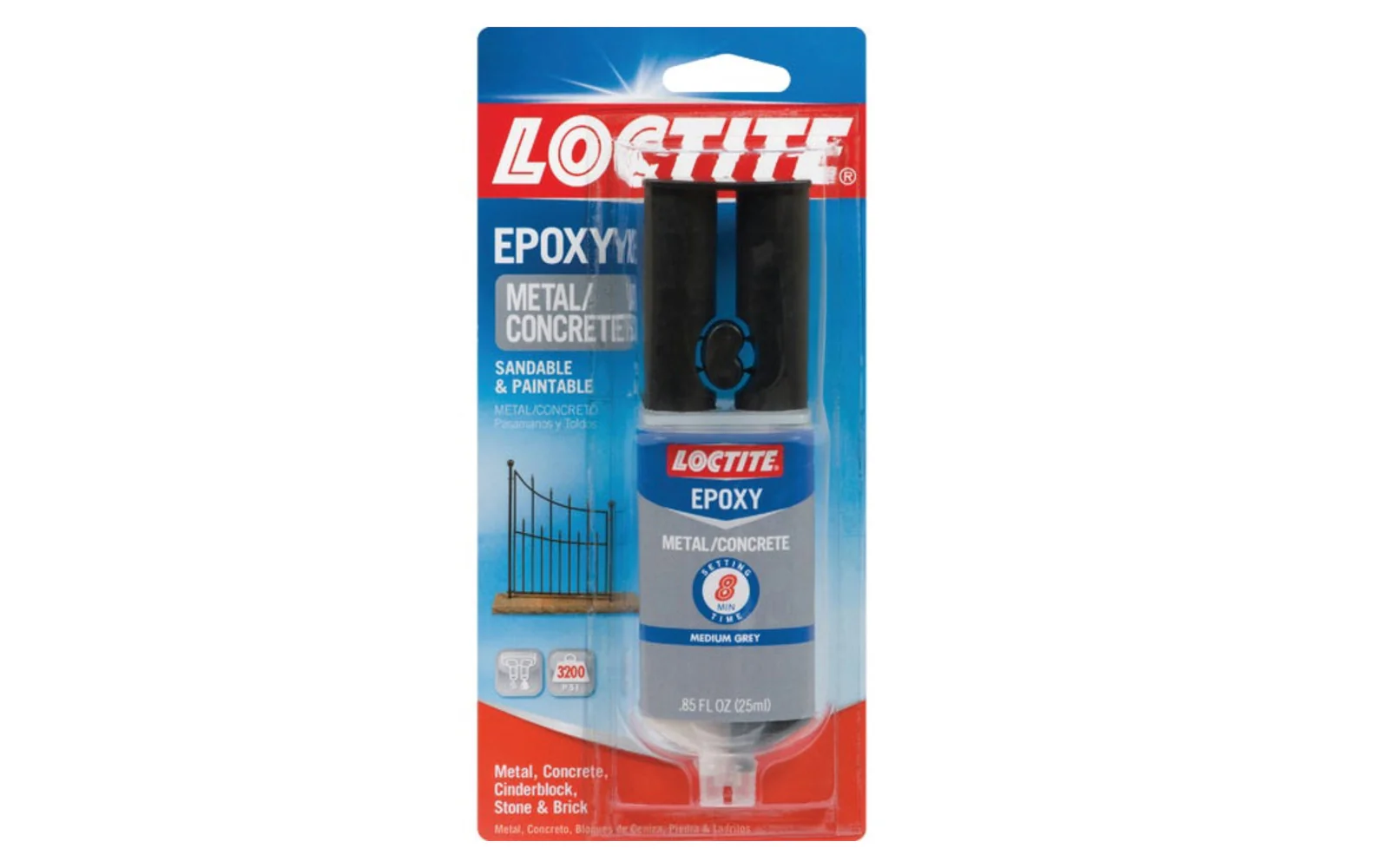 Loctite Metal / Concrete Epoxy - 0.85 fl oz