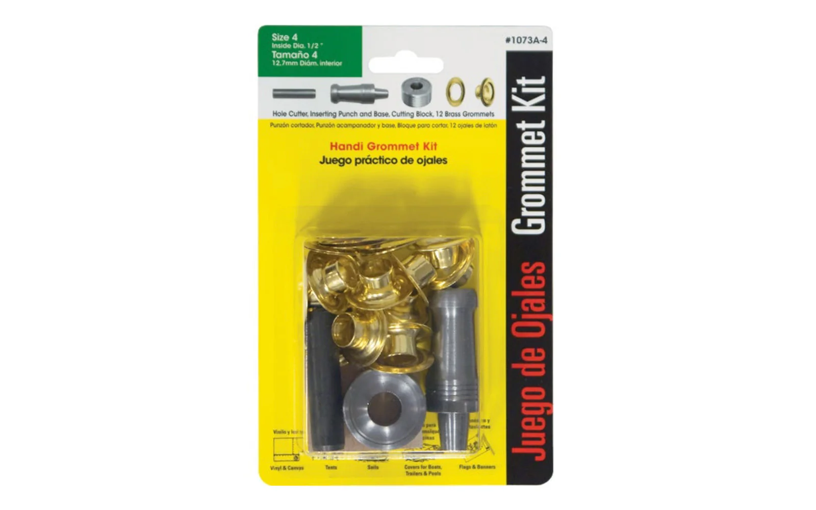 Lord & Hodge 1/2" Brass Grommet Kit