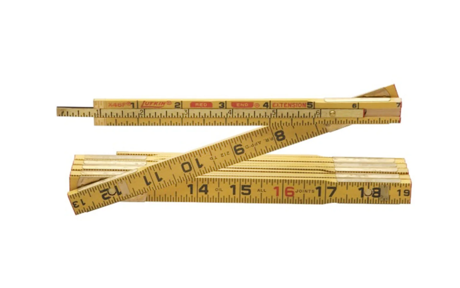 Lufkin Extension Wood Rule 6' x 5/8"