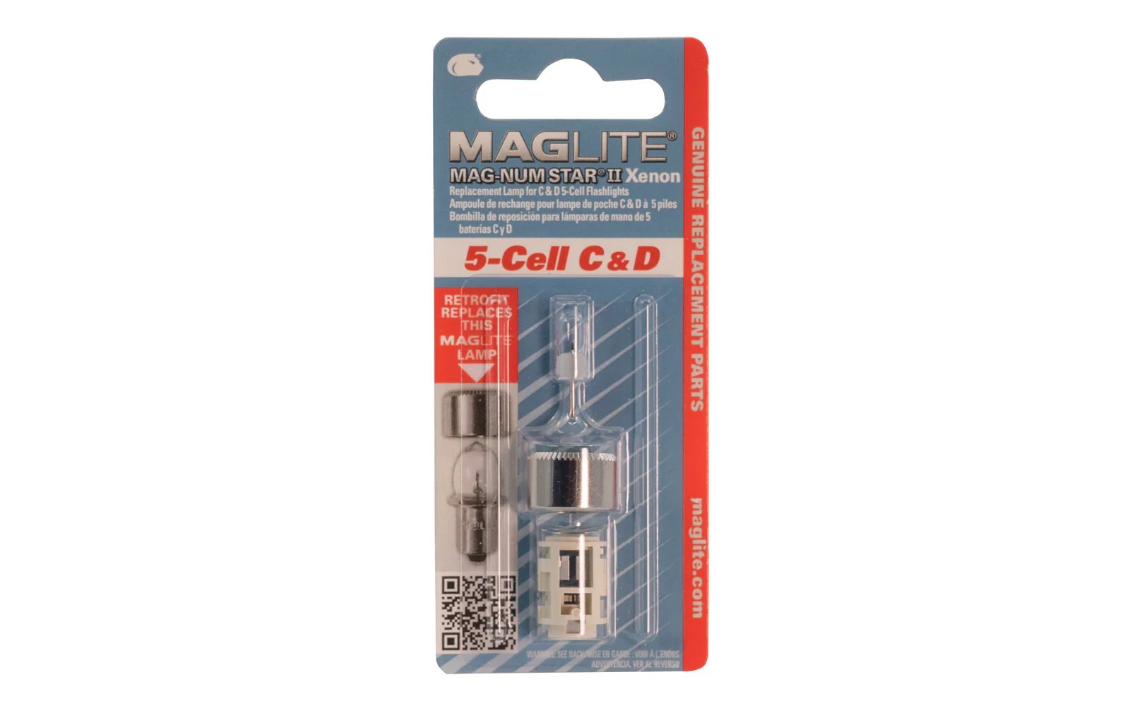Maglite 5-Cell C & D Replacement Lamp