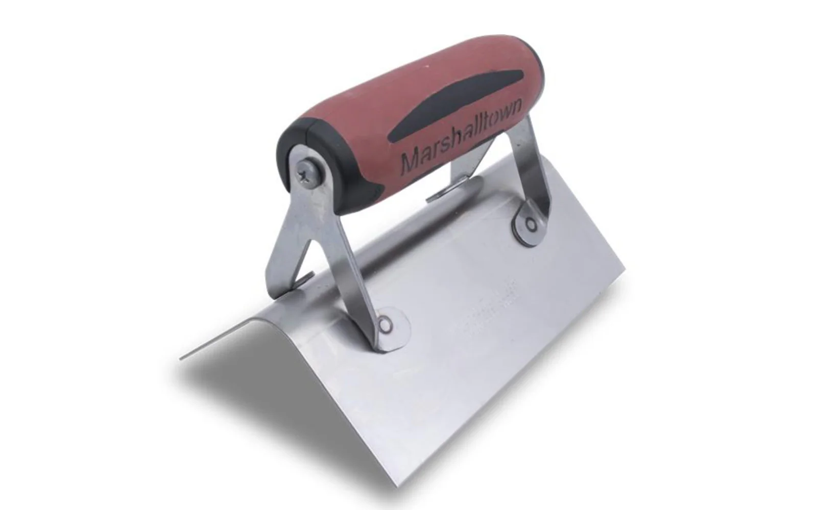Marshalltown 6" x 2-1/2" Stainless Outside Corner Trowel - Radius Corner Style
