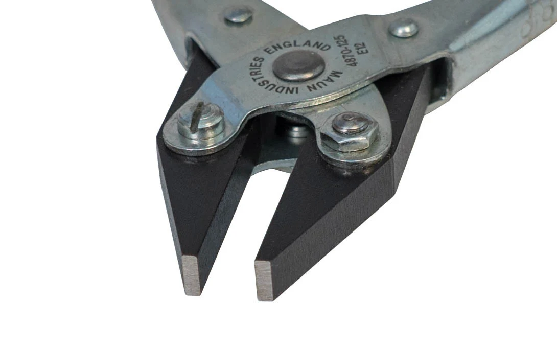 Maun Parallel Action Flat Nose Plier ~ Smooth Jaws with Spring Return - Image 2