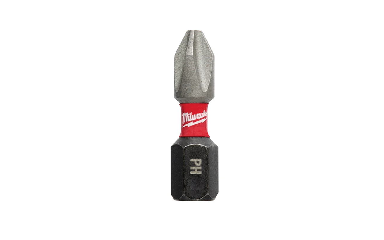 Milwaukee #1 Phillips Insert Bits - 2 Pack