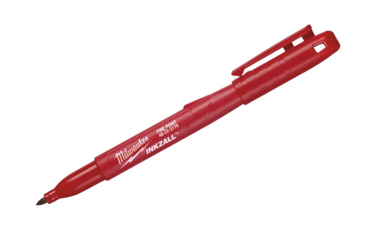 Milwaukee Inkzall Jobsite Marker - Red
