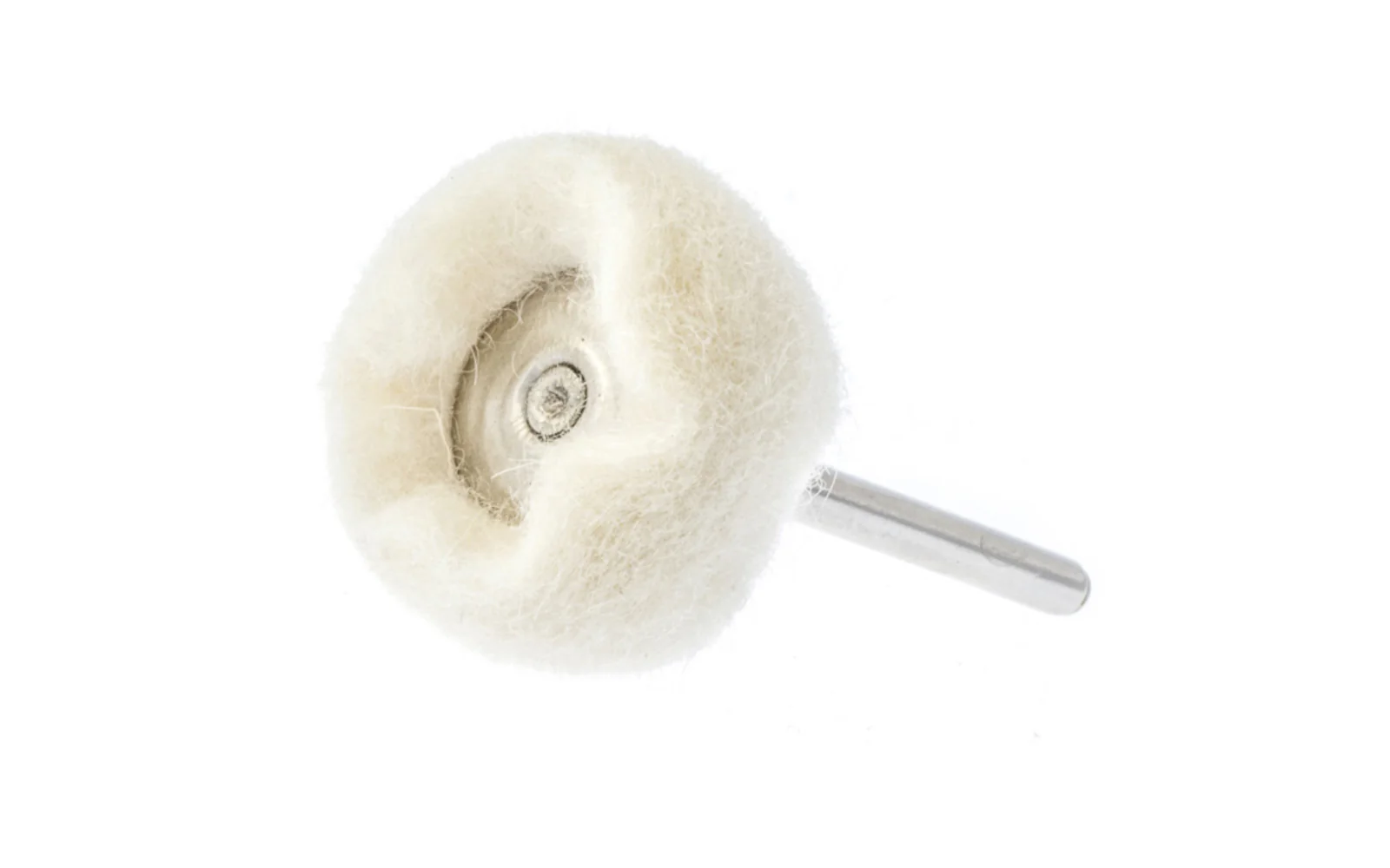 Mini Soft Wool Buffing & Polishing Wheel - 1" Diameter - 1/8" Shank