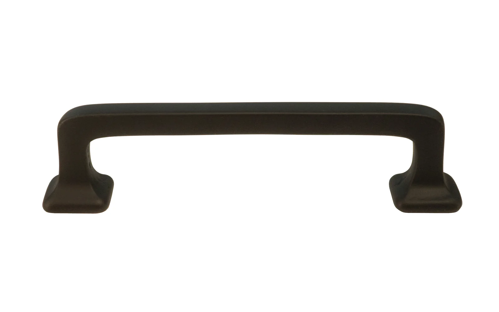 Mission-Style Solid Brass Pull ~ 3-1/2" On Centers - Image 2