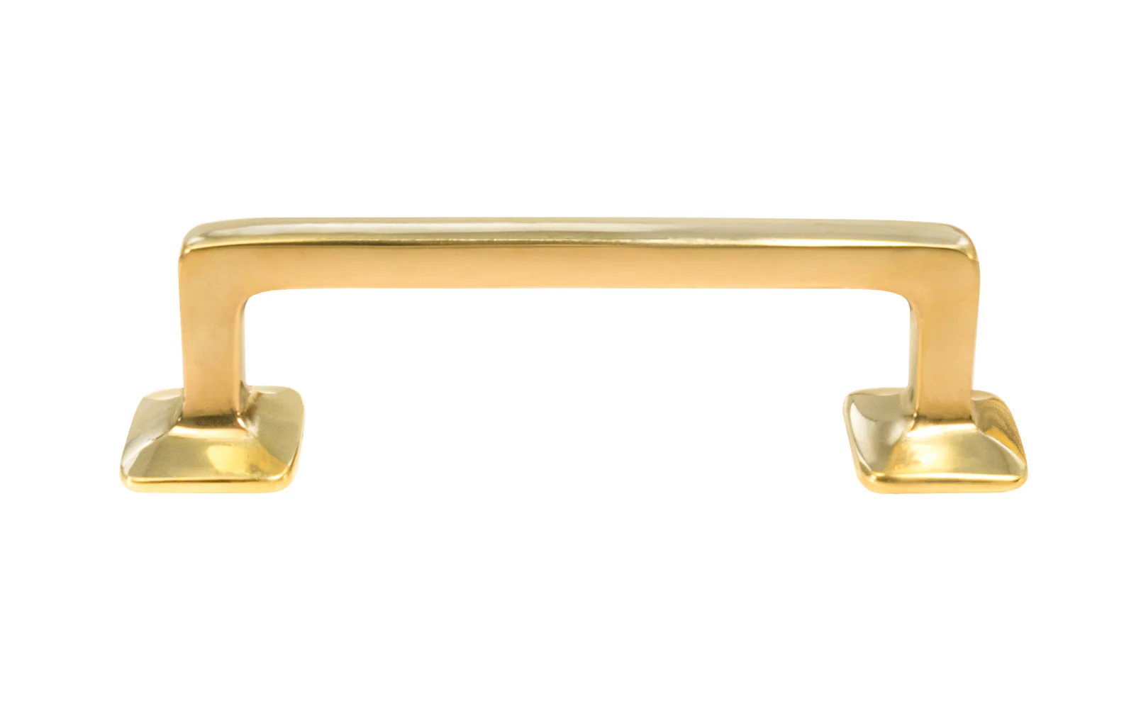 Mission-Style Solid Brass Pull ~ 3" On Centers