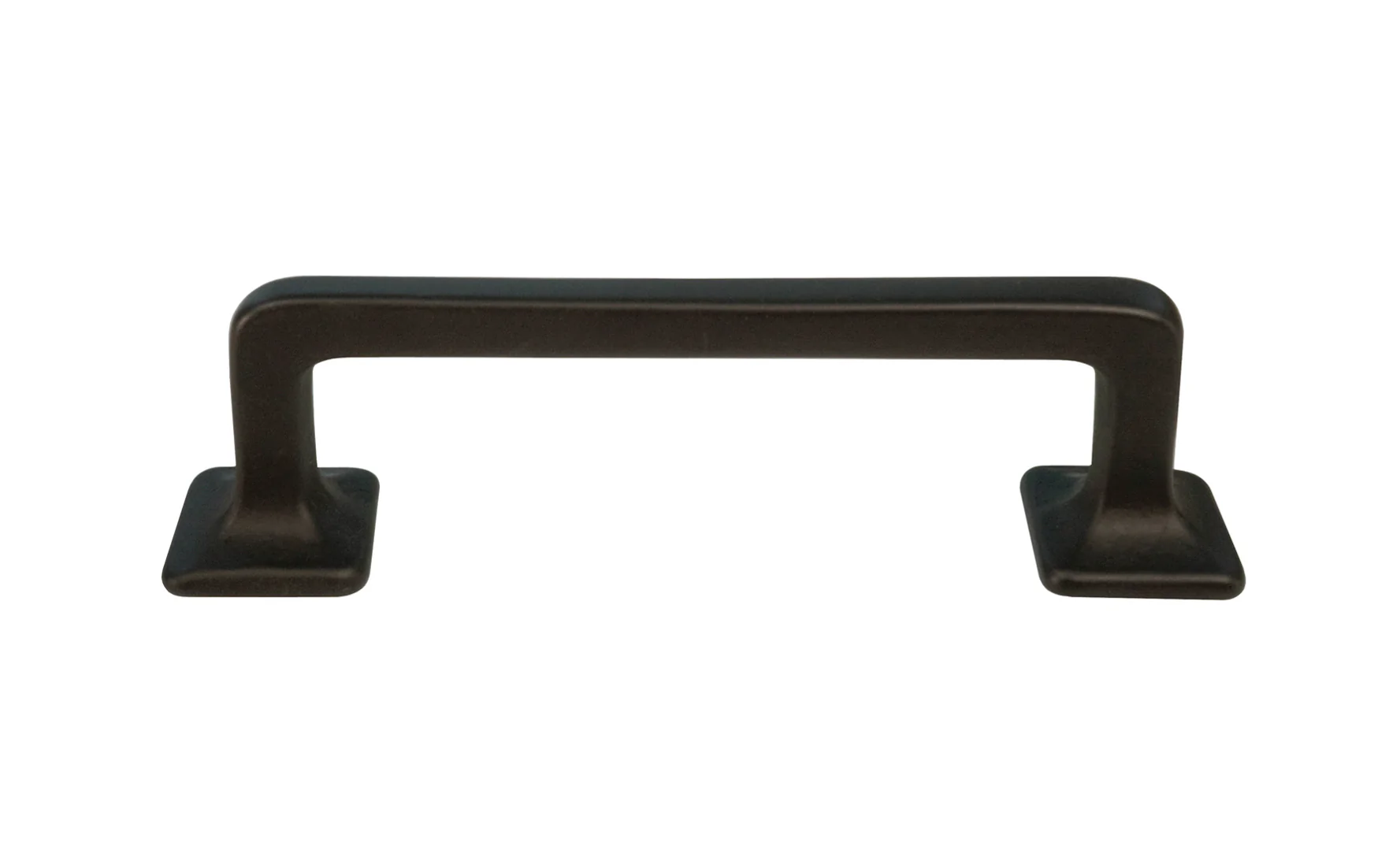 Mission-Style Solid Brass Pull ~ 3" On Centers - Image 2