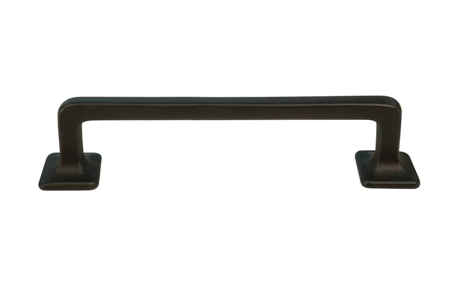 Mission-Style Solid Brass Pull ~ 4" On Centers - Image 2