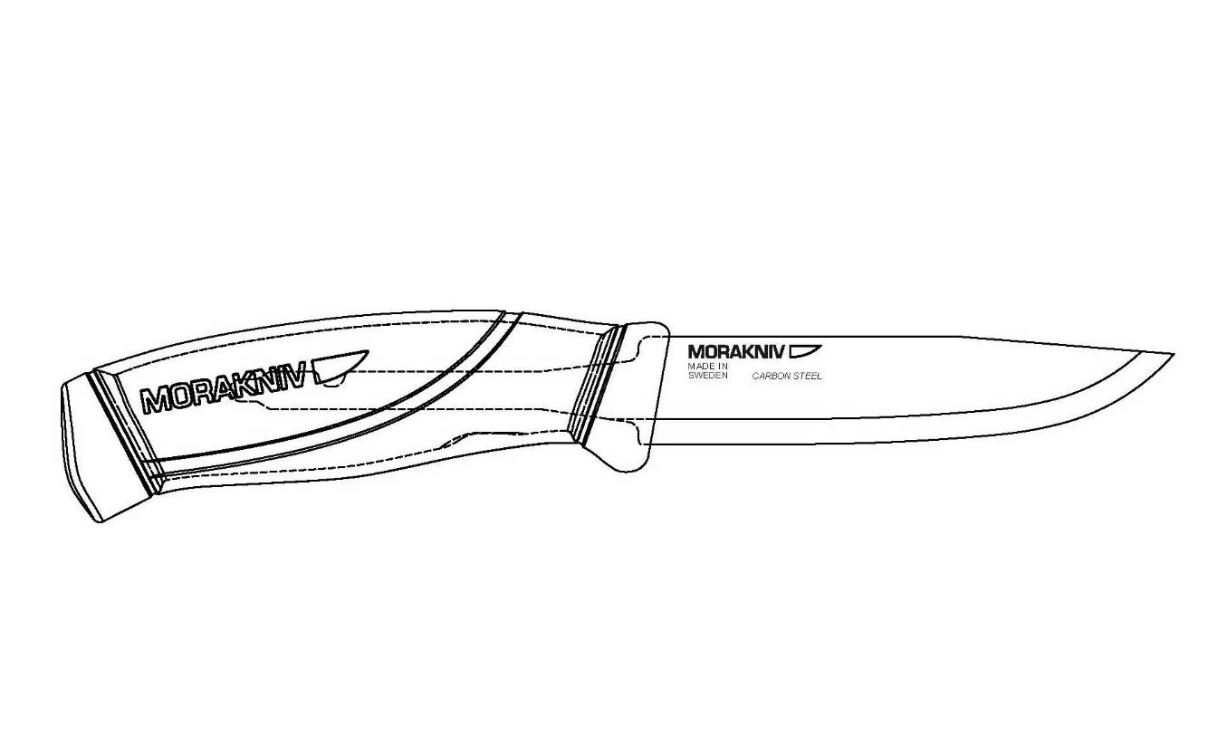 Mora All-Around Carbon Steel Knife - Image 3