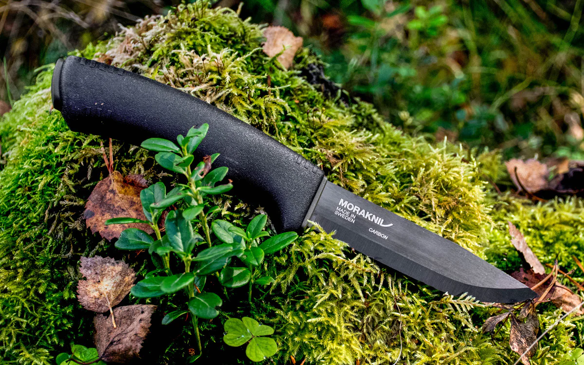 Mora Bushcraft Black Carbon Steel Knife - Image 9