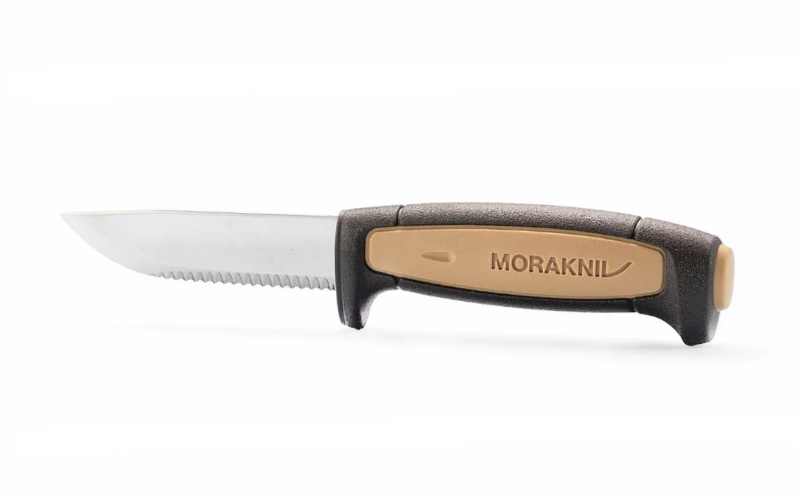 Mora Serrated Rope Knife ~ Stainless Steel - Image 3