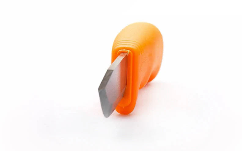 Mora Stainless Steel Bushcraft Knife ~ Visible Orange Handle - Image 2