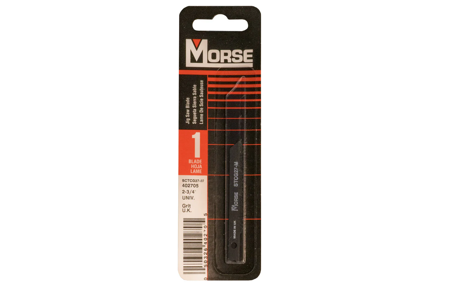 Morse Carbide Grit Jig Saw blade