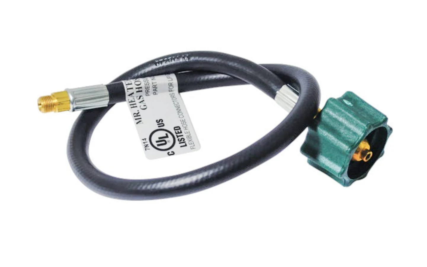 Mr. Heater 12" x 1/4" Inverted Male Flare x 3/8" Acme Nut LP Hose Assembly