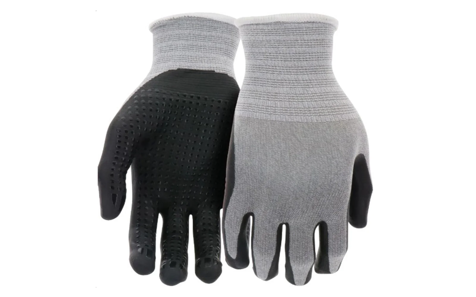 Nitrile Dotted Palm Nylon Gloves