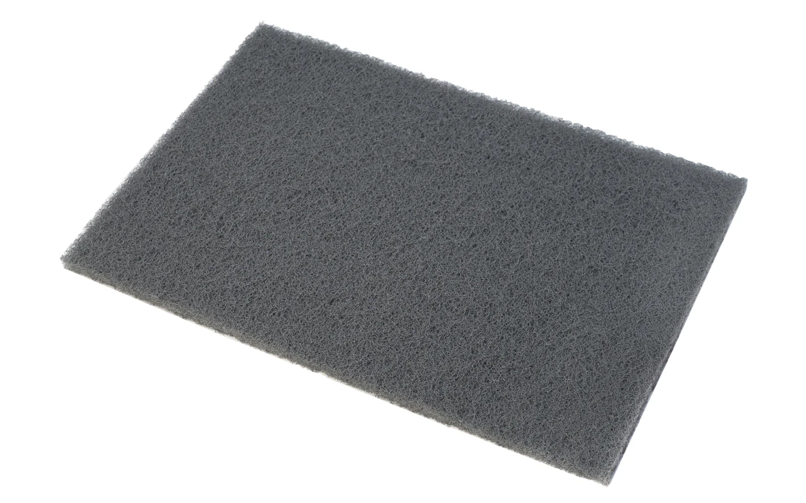 Norton Bear-Tex Final Shine Pad, Grey 6" x 9" - Silicon Carbide, Micro Fine