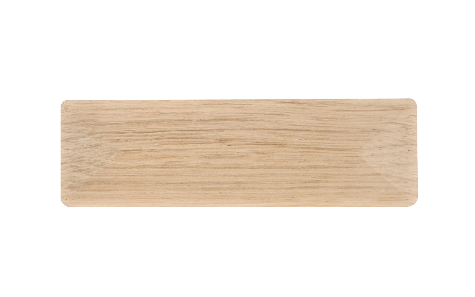 Oak Wood Pull Handle with Square Edges - Image 4