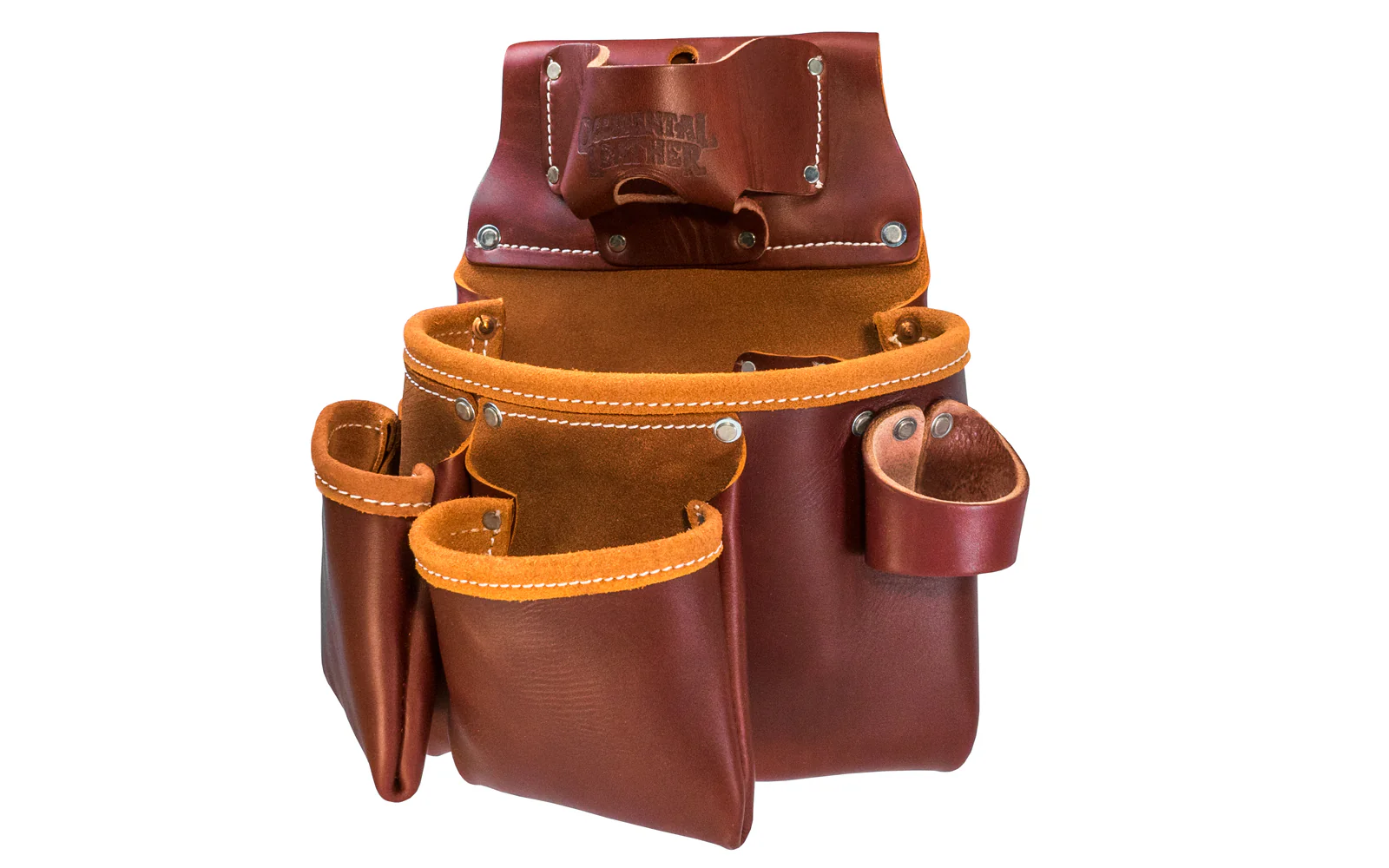Occidental Leather 3-Pouch "Pro Tool" Bag with Tape Pocket ~ 5018DB