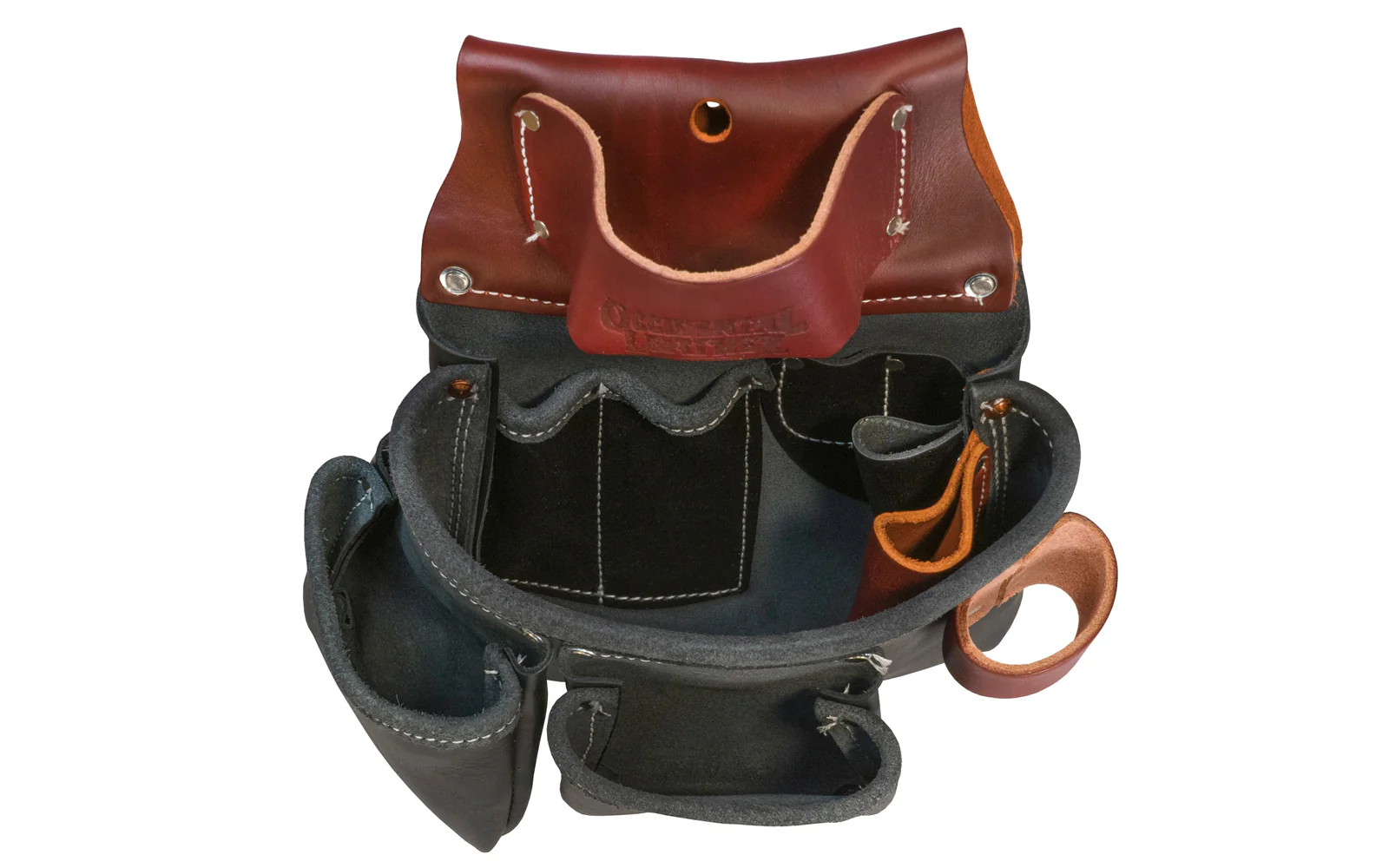 Occidental Leather 3-Pouch "Pro Tool" Bag with Tape Pocket - Black ~ B5018DB - Image 2