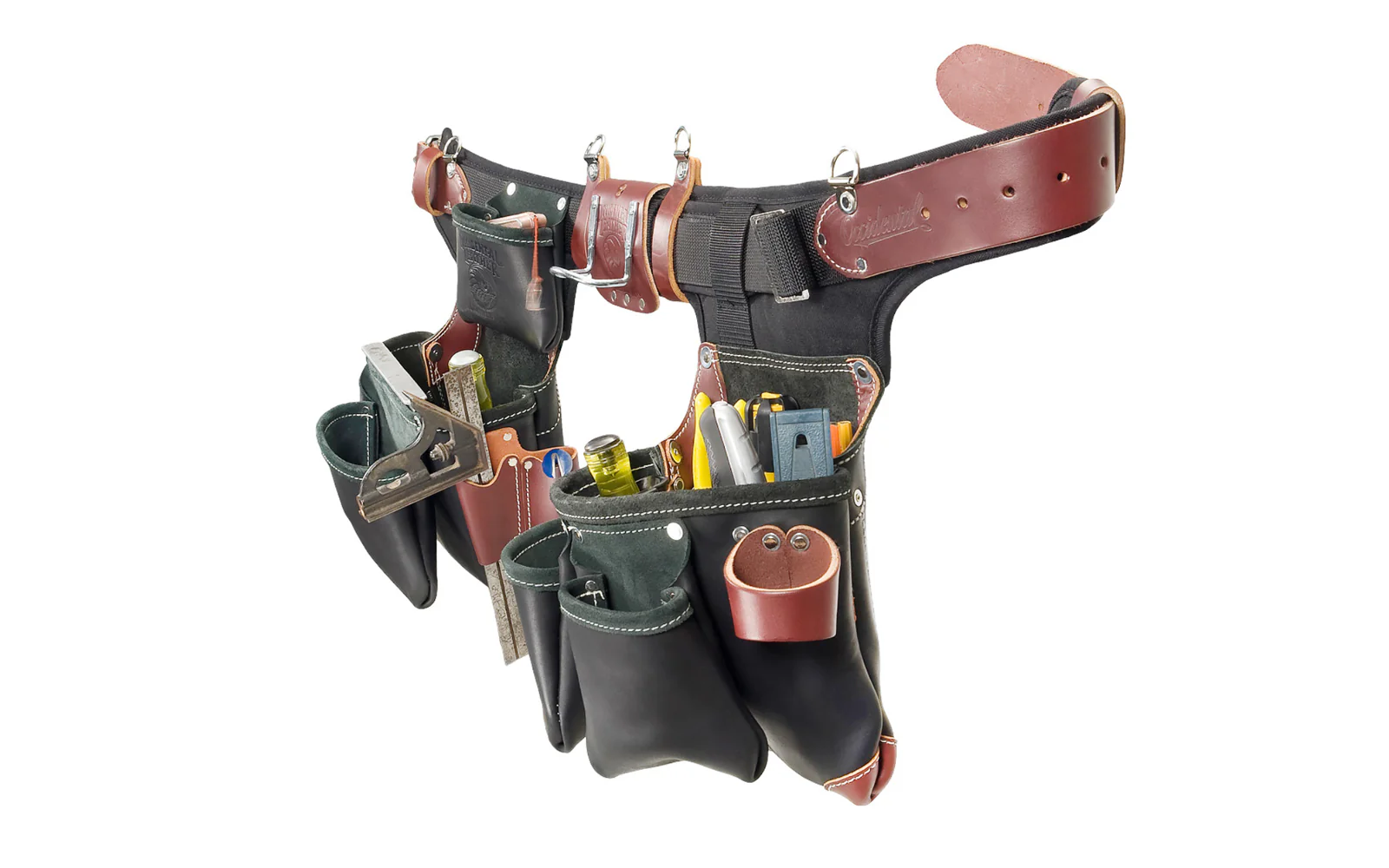 Occidental Leather "Adjust-To-Fit" Green Building Tool Belt ~ B9588 - Image 2