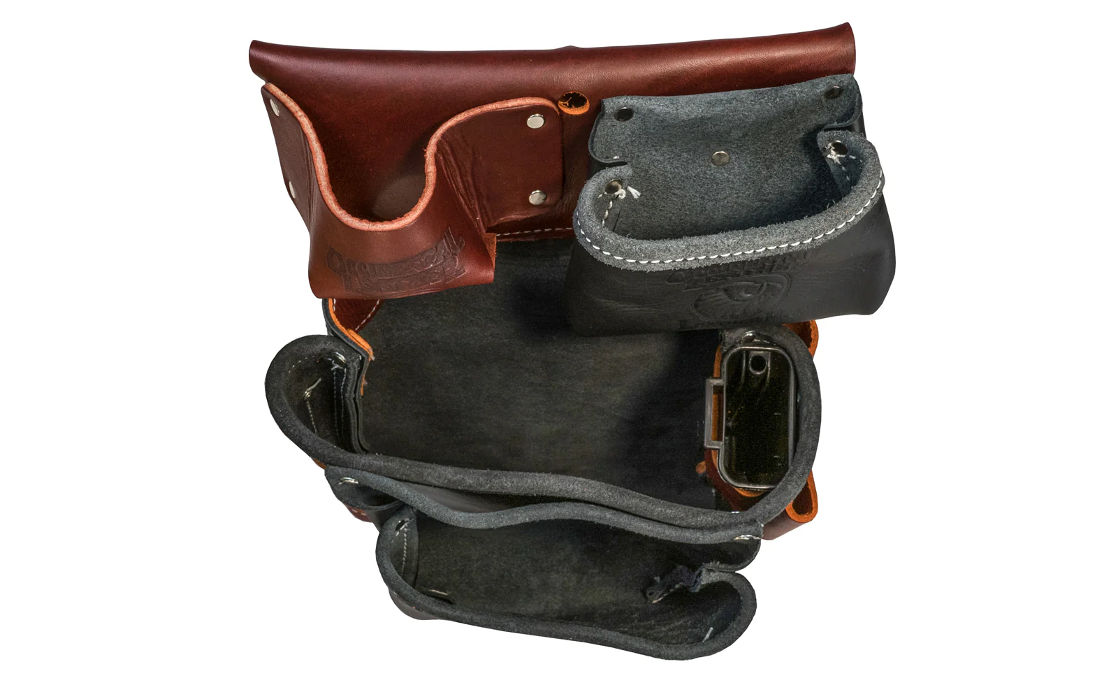 Occidental Leather "Green Building" Fastener Bag with Tape Pocket - Black ~ B5611 - Image 2