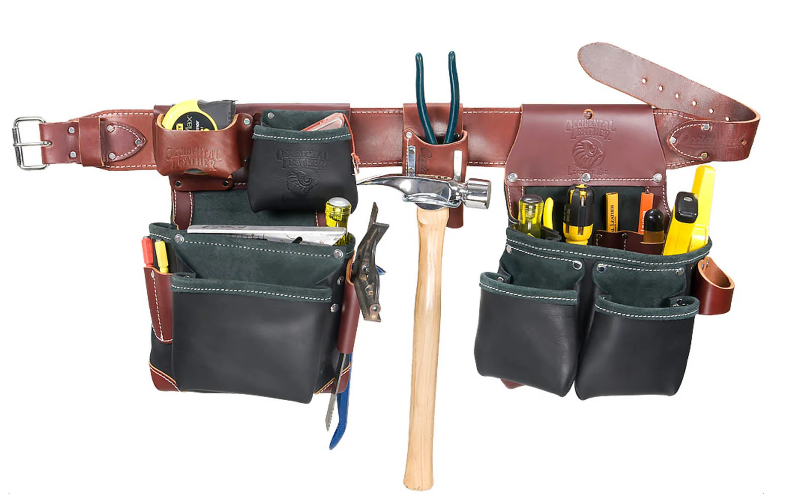 Occidental Leather "Green Building" Tool Belt Set - Black ~ B5625 M