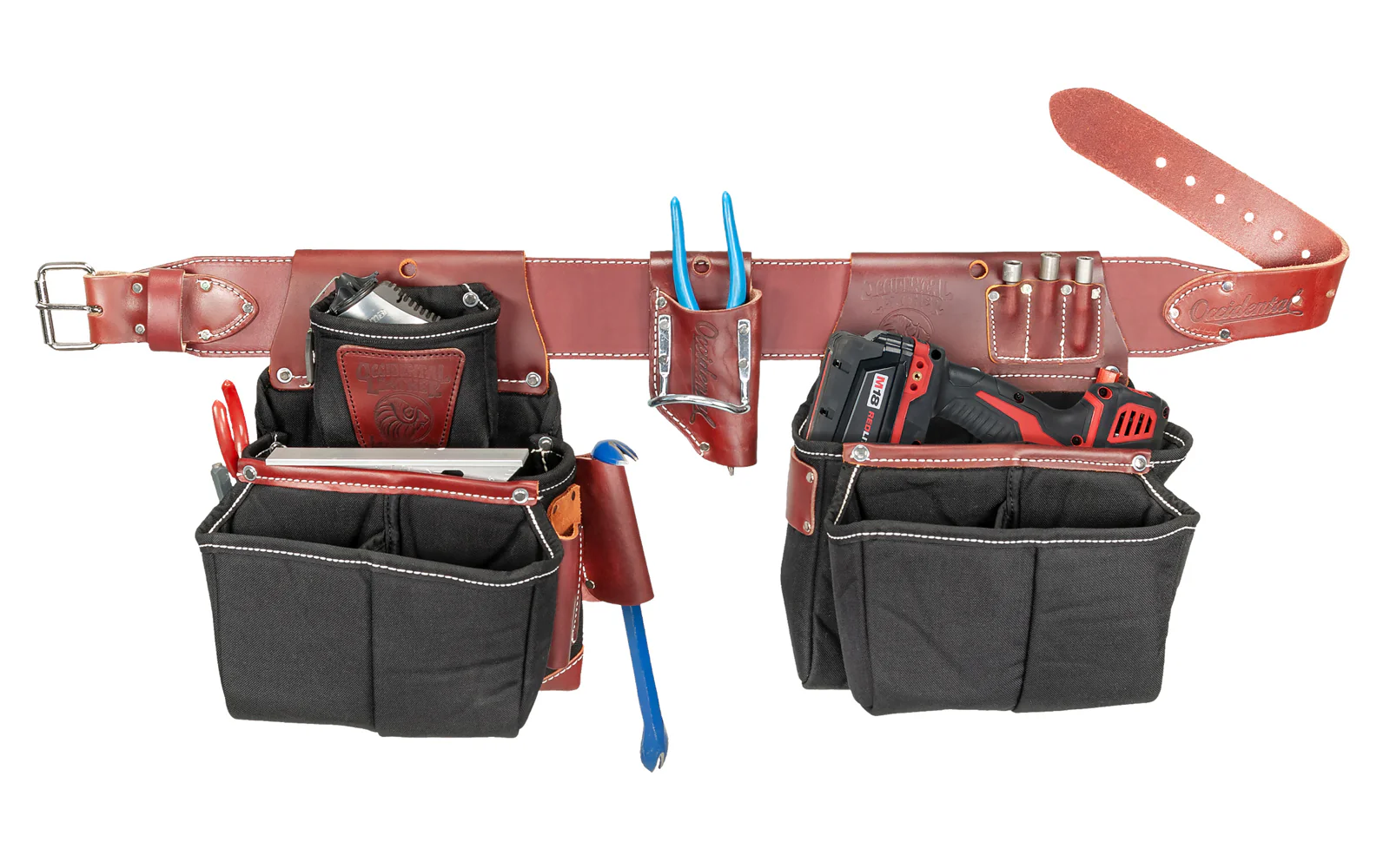 Occidental Leather "OxyLights" Driver Tool Belt Set ~ 8087 M