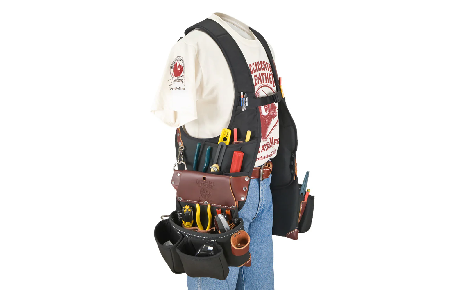Occidental Leather "SuspendaVest" Oxylights Package ~ 2580 - Image 5