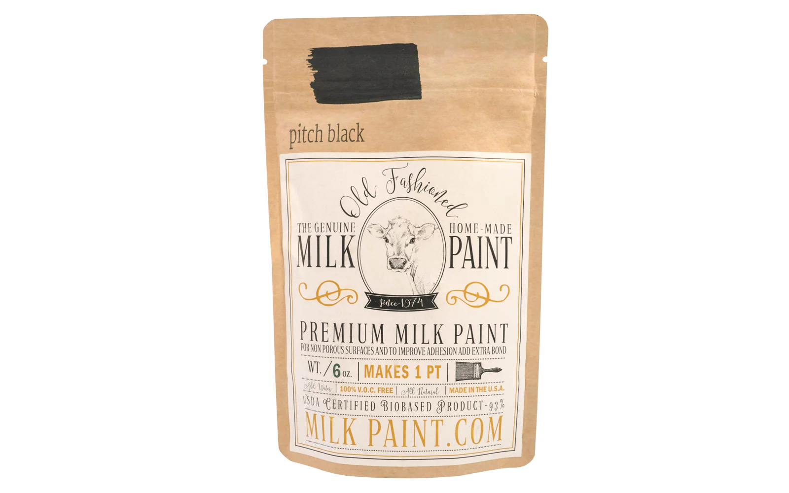 Old Fashioned Milk Paint ~ Pitch Black