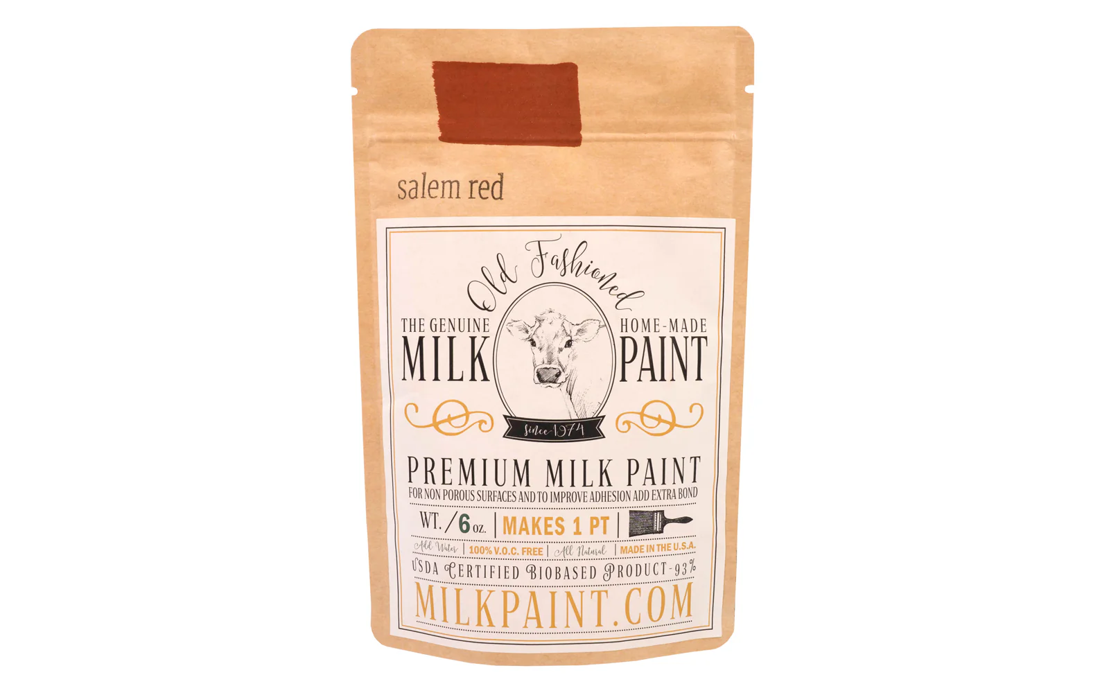 Old Fashioned Milk Paint ~ Salem Red
