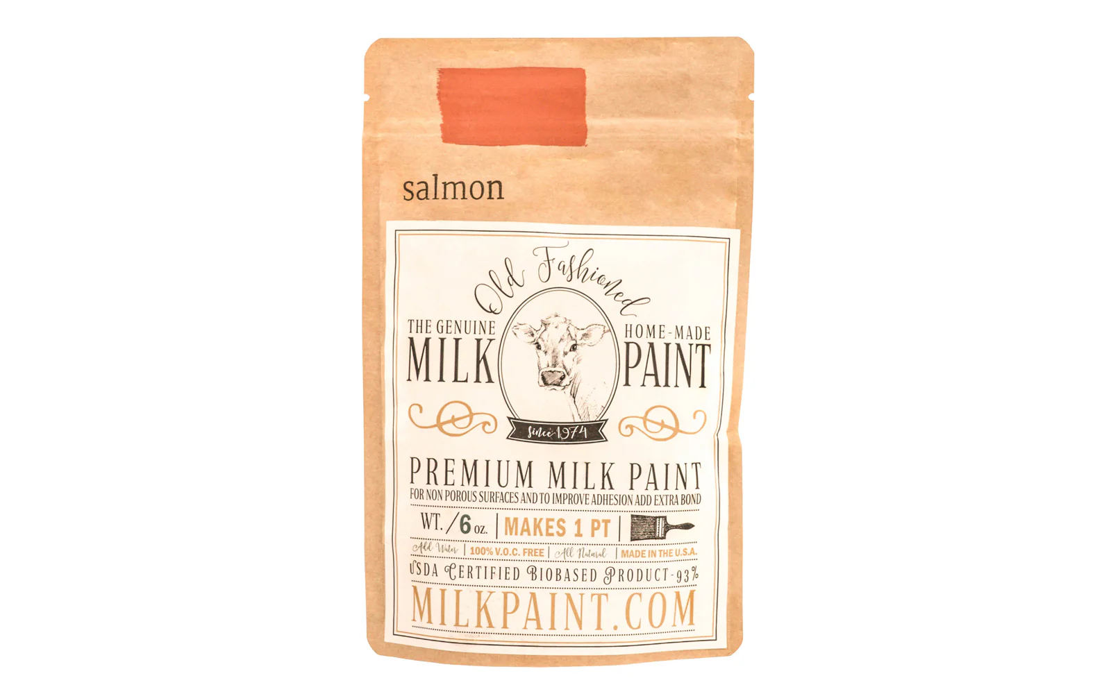 Old Fashioned Milk Paint ~ Salmon